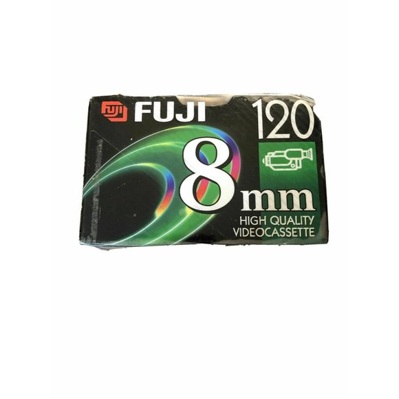 FUJI 8MM High Quality Video Cassette P6-120 NEW Sealed Package - Picture 1 of 3
